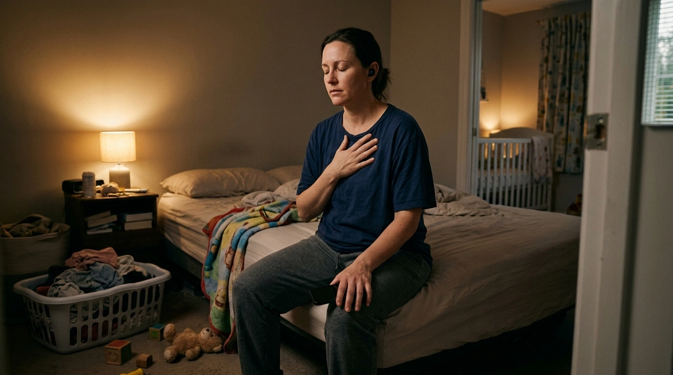 5-Minute Reset for Exhausted Parents: 3-in-1 Audio